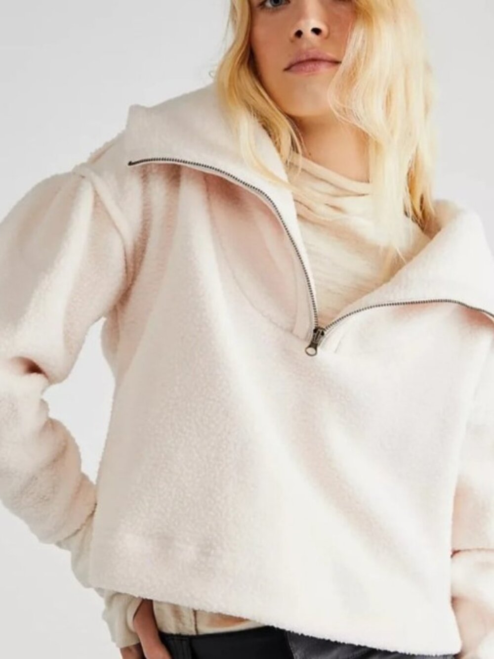 Free People Poppy Champagne Dreams pullover